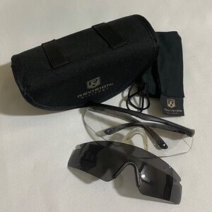 REVISION Military Protective Glasses w Clear Lens & Tinted Replacement Lens